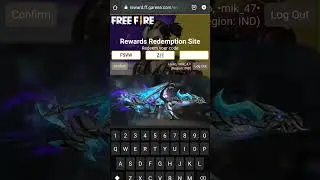 free fire ak dragon skin redeem code | special code 5 November 2021 | free fire redeem code today
