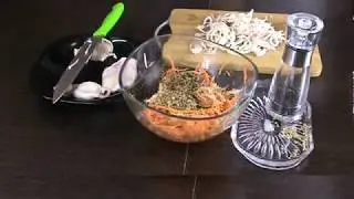 КАЛЬМАРЫ ПО КОРЕЙСКИ Салат