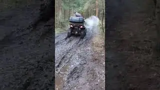 Квадроцикл STELS ATV 300B по грязи на скорости 🔥
