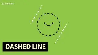 How to make a dashed line in illustrator [FAST!]