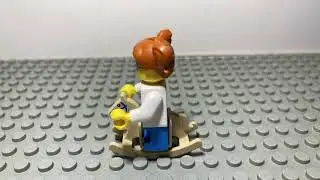 Lego rocking horse accident