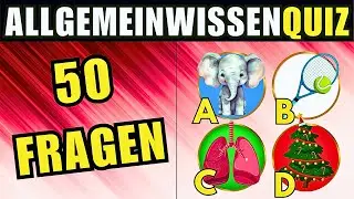 Das beste Allgemeinwissen Quiz auf Youtube!