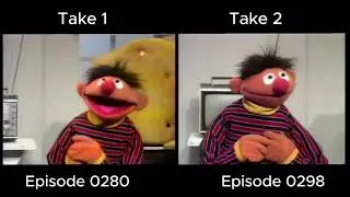 Sesame Street Take Comparison: Ernie tries not to wake Bert (1971)