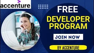 Accenture Free Certification Course | Developer Program | All Students Eligible