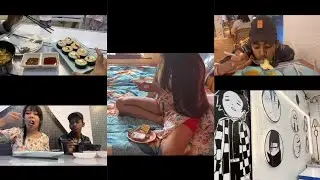 Ajj khaya korean khana 🍙🥢 😳