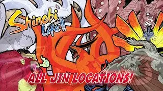 ALL JIN/BOSS SPAWN LOCATIONS | Shinobi life 2