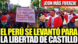 🔴EN VIVO | MILES DE CIUDADANOS SALEN A LAS CALLES PIDIENDO LA LIBERTAD DEL PRESIDENTE PEDRO CASTILLO