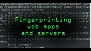 HTTP Fingerprinting and HTTP Recon || Browser Fingerprinting