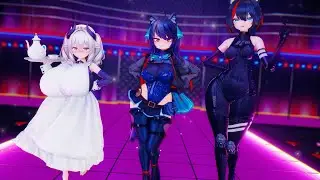 ［MMD］MONEY ON THE DASH - SvartLilja, Wolfram & Milltina