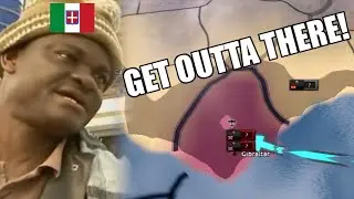 Invading Gibraltar Be Like | HOI4 Meme