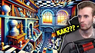 ЗАКВИЕЛЬ ПРОХОДИТ *САМУЮ СЛОЖНУЮ* ИГРУ-ГОЛОВОЛОМКУ! - Superliminal - Прохождение!