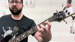 1-2s Bass Dexterity Exercise | Andrew Kennedy