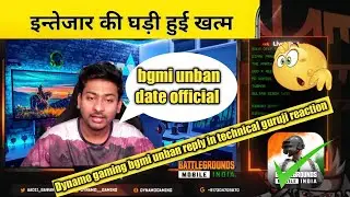 bgmi unban date  dynamo gaming reply bgmi unban date official  bgmi unban April month  coming  soon