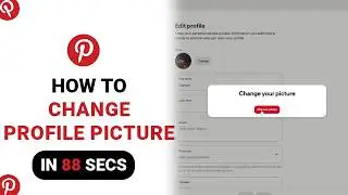 How to Change Profile Picture on Pinterest [NEW]