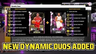 *NEW* DYNAMIC DUOS HAVE BEEN ADDED IN NBA 2k20 MyTEAM! PINK DIAMOND BEN SIMMONS!