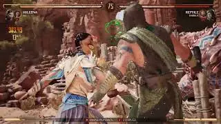 MK1 Mileena (Jax) vs Reptile (Darius) Replay