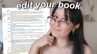 HOW TO EDIT DRAFT 2 ✏️📖 MY *5 STEP* EDITING PROCESS + editing tips
