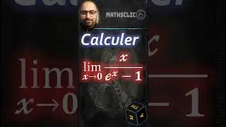🔴CALCUL DE LA LIMITE AVEC LA RÈGLE DE L'HOSPITAL