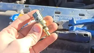 Replacing the coolant temperature sensor Ford Focus 1 - problem with revs, high and floating revs