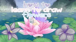 how to learn to draw flowers