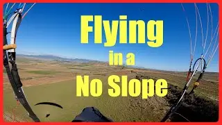 Flying in a no slope.