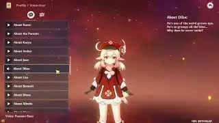 Klee Voice Lines English Genshin Impact