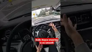 Smoothness of Rolls Royce Phantom Steering 🥵🥵🥵 #viral #shorts