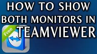 TeamViewer: How To Show Both Monitors In TeamViewer