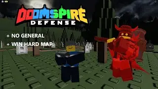 Solo hard mode without general || Doomspire defense