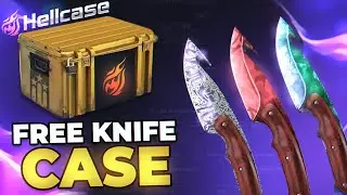 HELLCASE FREE KNIFE CASES!? ( Hellcase Promo Code 2024 )