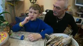 Засолка речной рыбы под тарань. Приготовление рассола. 4К. №13