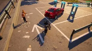 Playing goat simulator 3