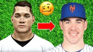 I tried to remake myself in MLB The Show, a game I’m already in…