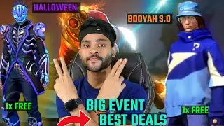 1x Free Halloween Bundle + 1x Free Boyaah 3.0 Bundle & More 😱 - Free Fire New Event