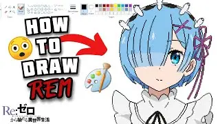 [SPEED PAINT] How to draw REM in MS PAINT