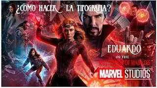 COMO HACER LA TIPOGRAFÍA DOCTOR STRANGE EN PHOTOSHOP