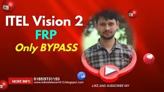 ITEL Vision 2 Android 10 11 FRP BYPASS DONE  | 2025 FRP UNLOCK