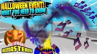 BOKU NO ROBLOX REMASTERED: HALLOWEEN CODES & EVENT CONFIRMED! [Halloween Event]