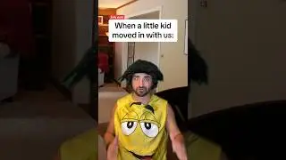 When a little kid moved in with us 😡 #comedy #shorts (Early Years)