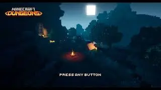 Creepy Minecraft Dungeons Black Screen Glitch