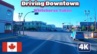 Whitehorse downtown driving