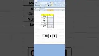 Excel Related Interview Question |  #exceltips #exceltricks