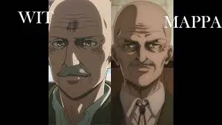 Wit vs mappa artstyle and titans