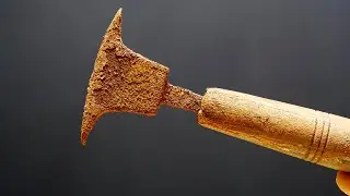 Rusty Hammer Restoration | Old Hammer Restoration - De Useful Hand