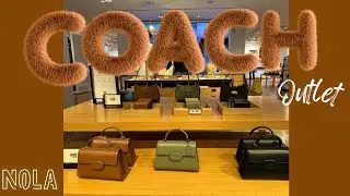 🤎  FALL FINDS AT THE COACH OUTLE + EXCITING NEWS REVEALED! 🤎 #coach #NOLA #coachbag #FALL
