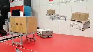 Складские роботы - участники рынка.  Messe 2022