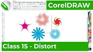 Distort Tool in CorelDRAW | Class 15