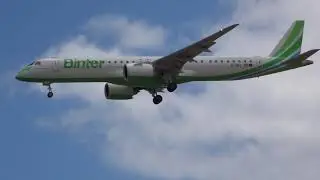 goaround de un embraer en tenerife sur
