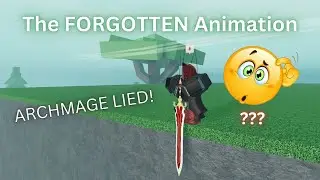 The FORGOTTEN Weapon Animation | Deepwoken