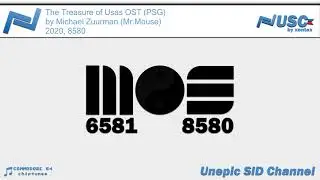 The Treasure of Usas OST (PSG) - Michael Zuurman (Mr.Mouse) - (2020) - C64 chiptune